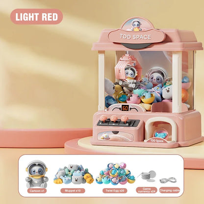 Gigantic Fun with the Big Size DIY Claw Machine - The Ultimate Coin-Operated Toy Adventure for Kids!
