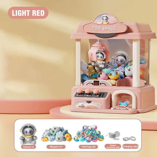 Gigantic Fun with the Big Size DIY Claw Machine - The Ultimate Coin-Operated Toy Adventure for Kids!