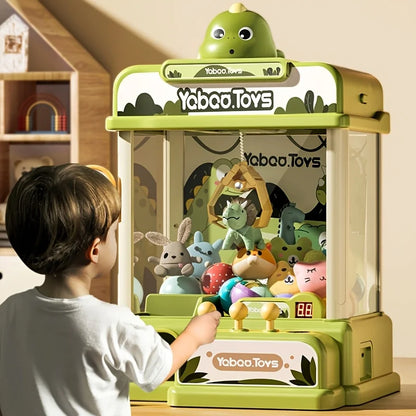 Children'S Claw Machine - Creative Claw Games with Music and Lights, Large Claw Machine with Colorful Stuffed Animal Prizes, Sui