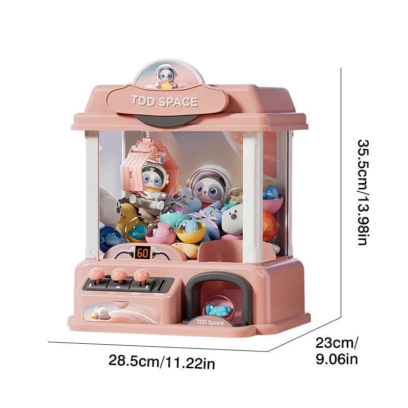 Gigantic Fun with the Big Size DIY Claw Machine - The Ultimate Coin-Operated Toy Adventure for Kids!