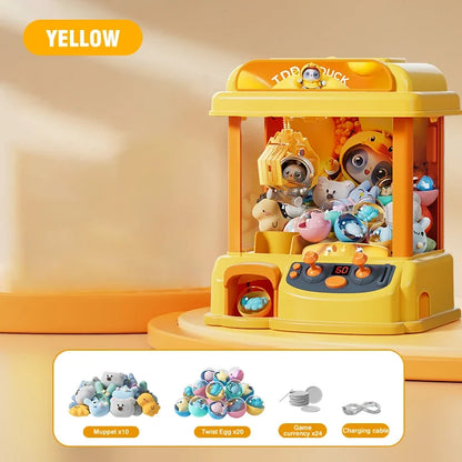 Gigantic Fun with the Big Size DIY Claw Machine - The Ultimate Coin-Operated Toy Adventure for Kids!